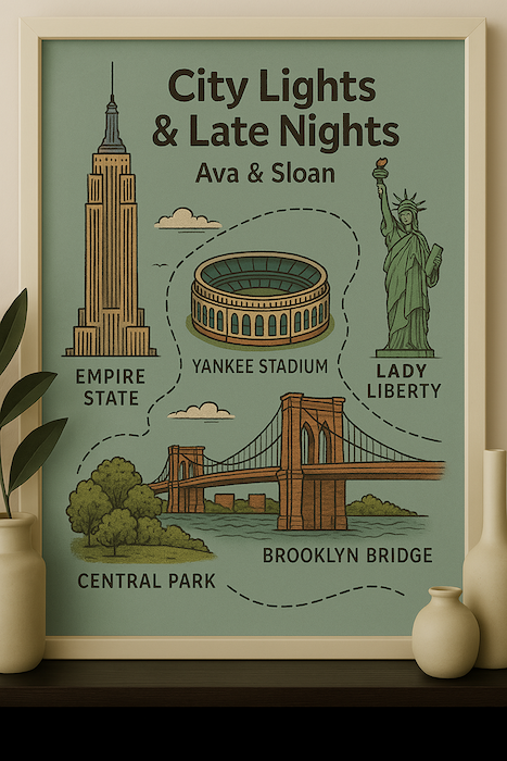 Custom Illustrated Map