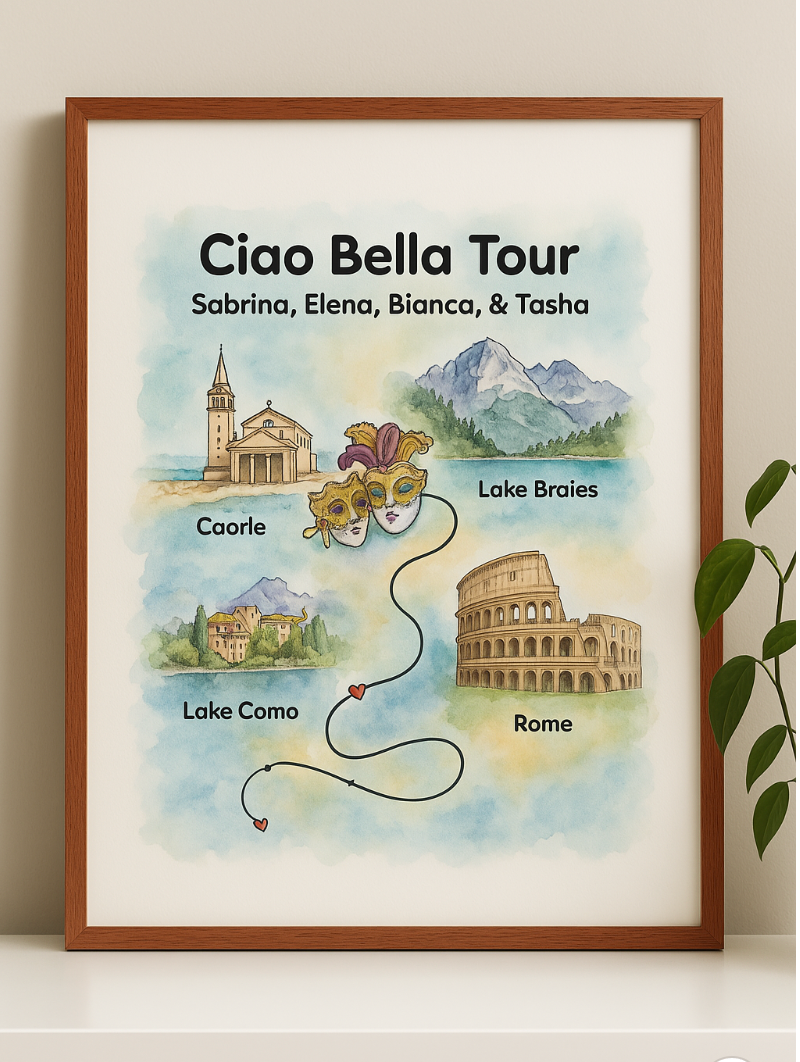 Custom Illustrated Map